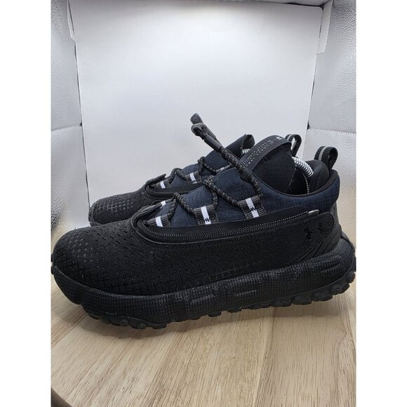 Under Armour Hovr Summit Fat Tire Delta 3024921-001 Unisex M7.5/W9 Black Shoes - Picture 1 of 7